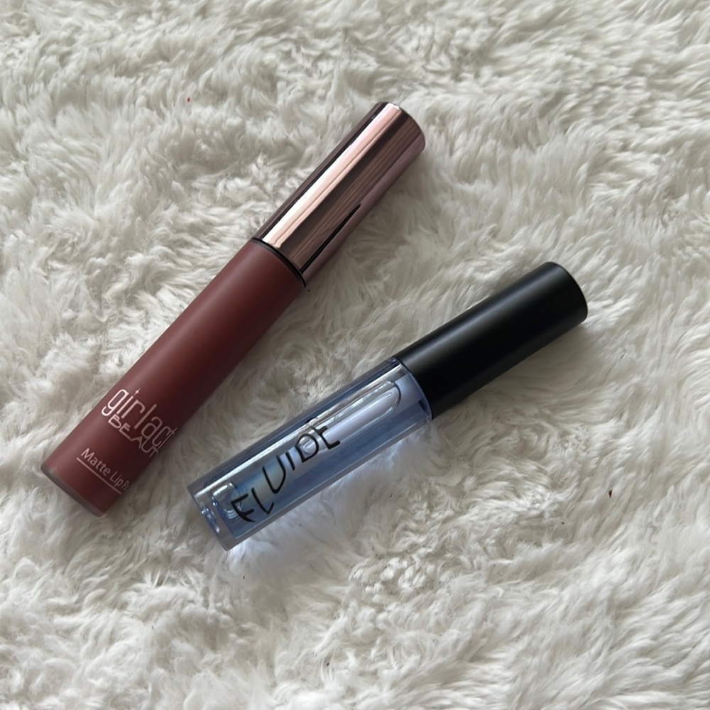 Lip matte paint & gloss DUO